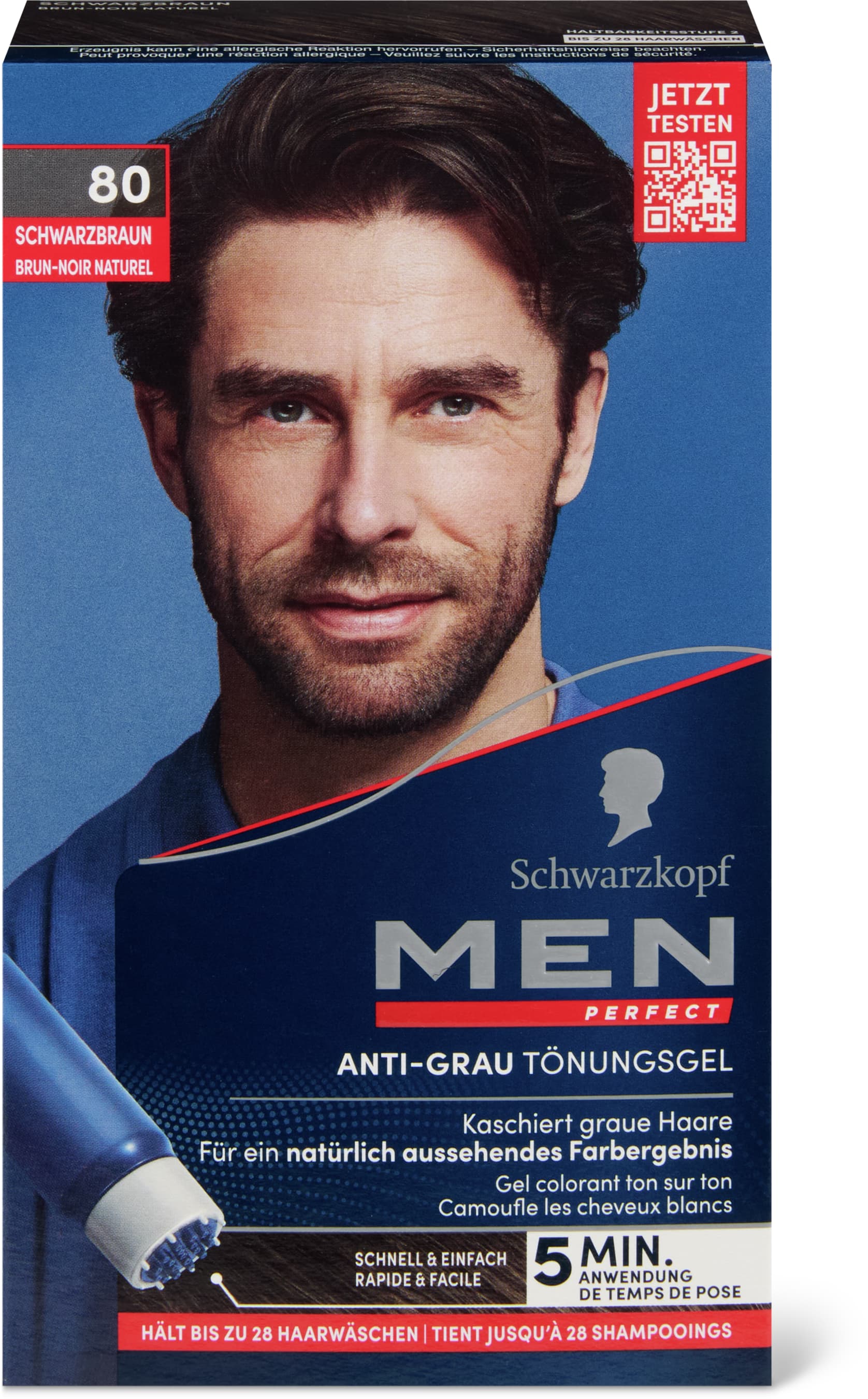 Schwarzkopf Gel colorante Men Perfect castano nero